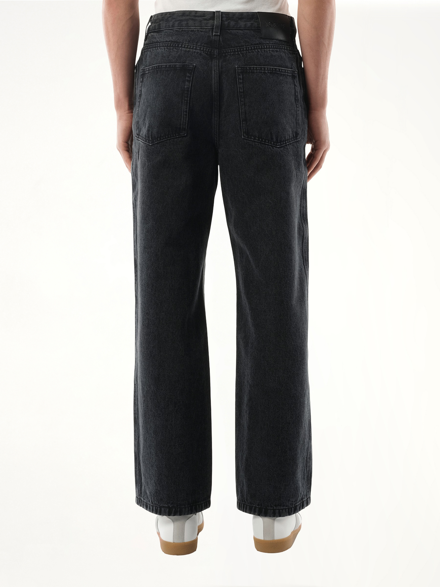 Anagram Baggy Jeans AF in Black