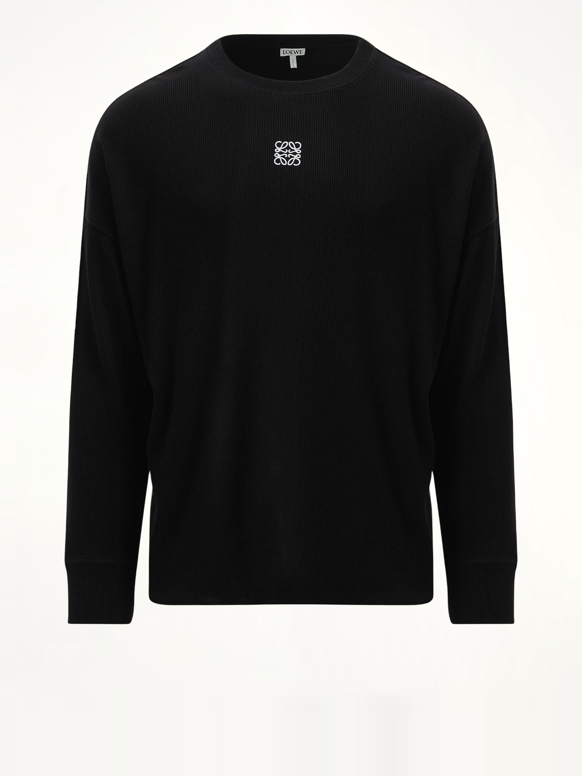 Long Sleeve Anagram T-Shirt in Black