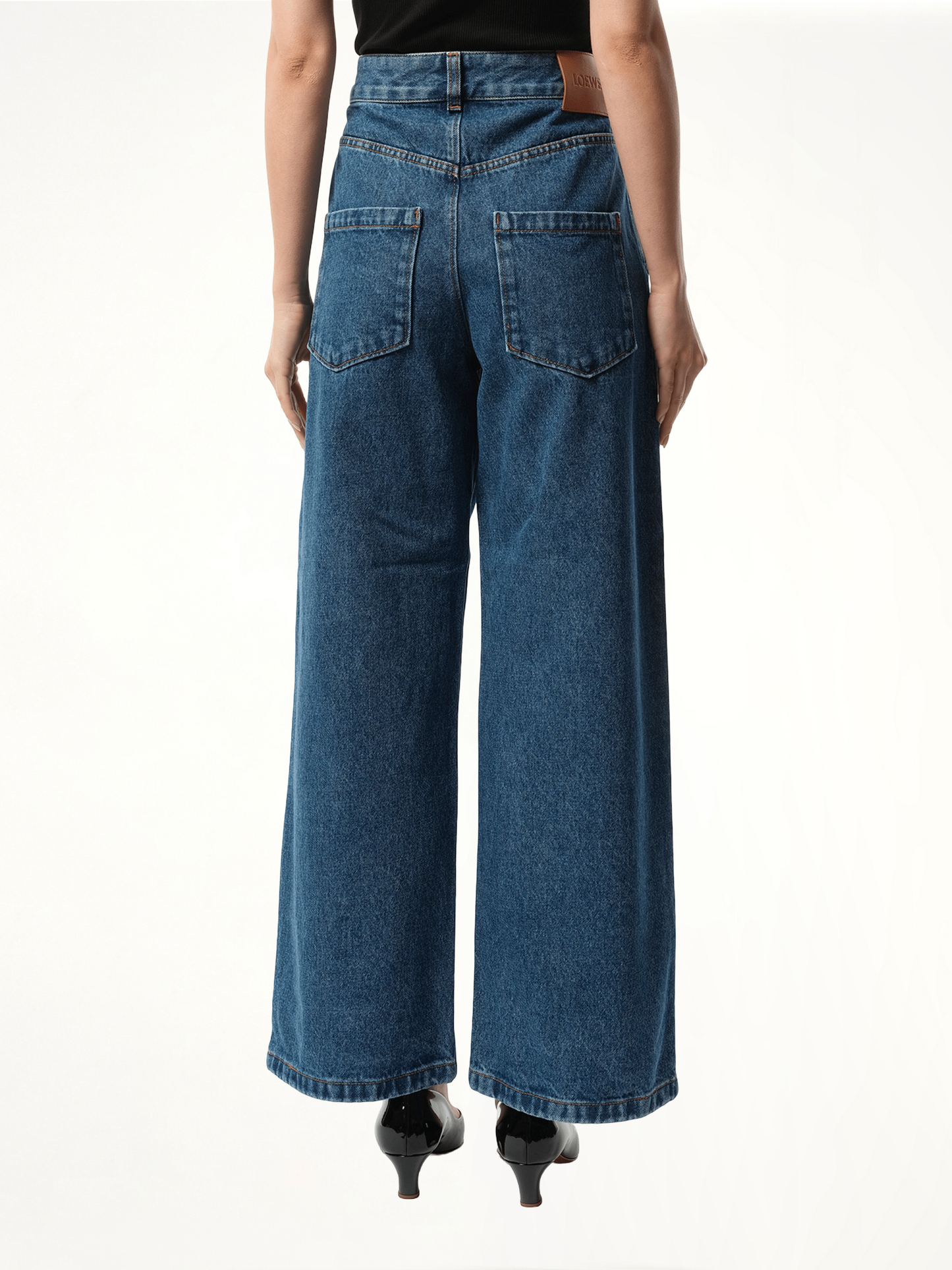 Anagram Baggy Jeans AF in Jeans Blue