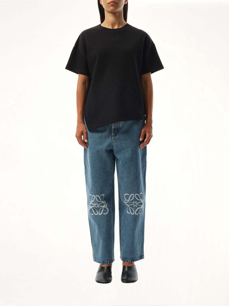 Asymmetric T-Shirt Black