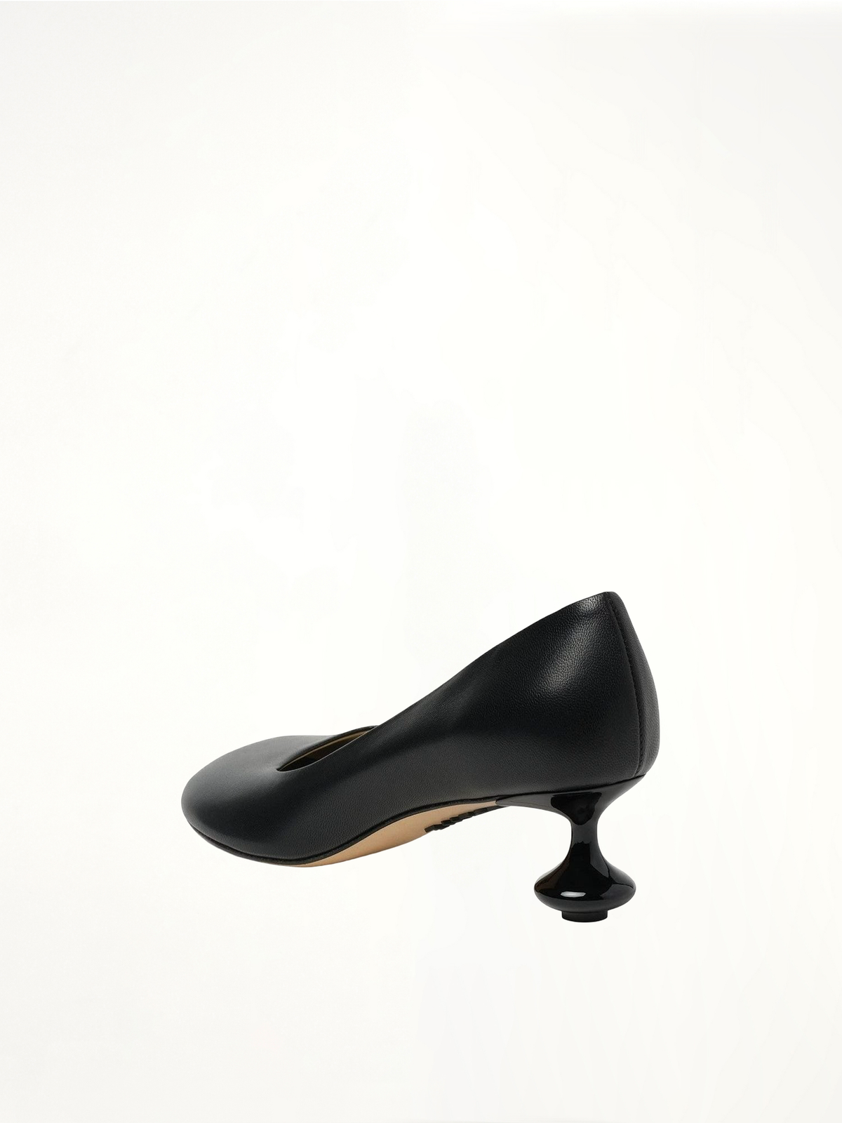 Toy Pump 45 in Black Back View | LOEWE