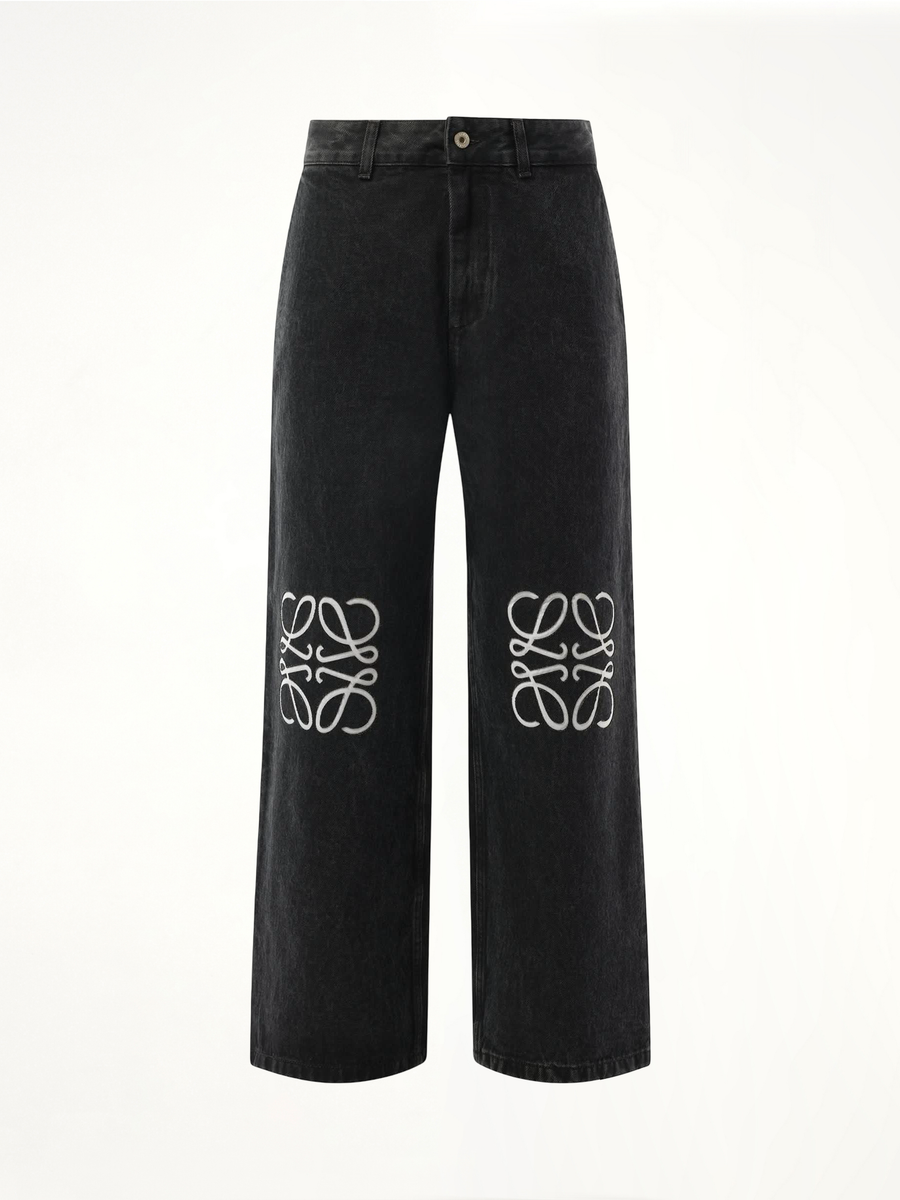Anagram Baggy Jeans AF in Black