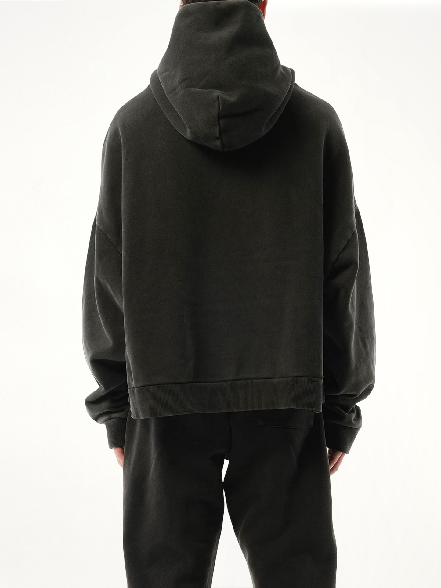 Heavy Hood in Washed Black