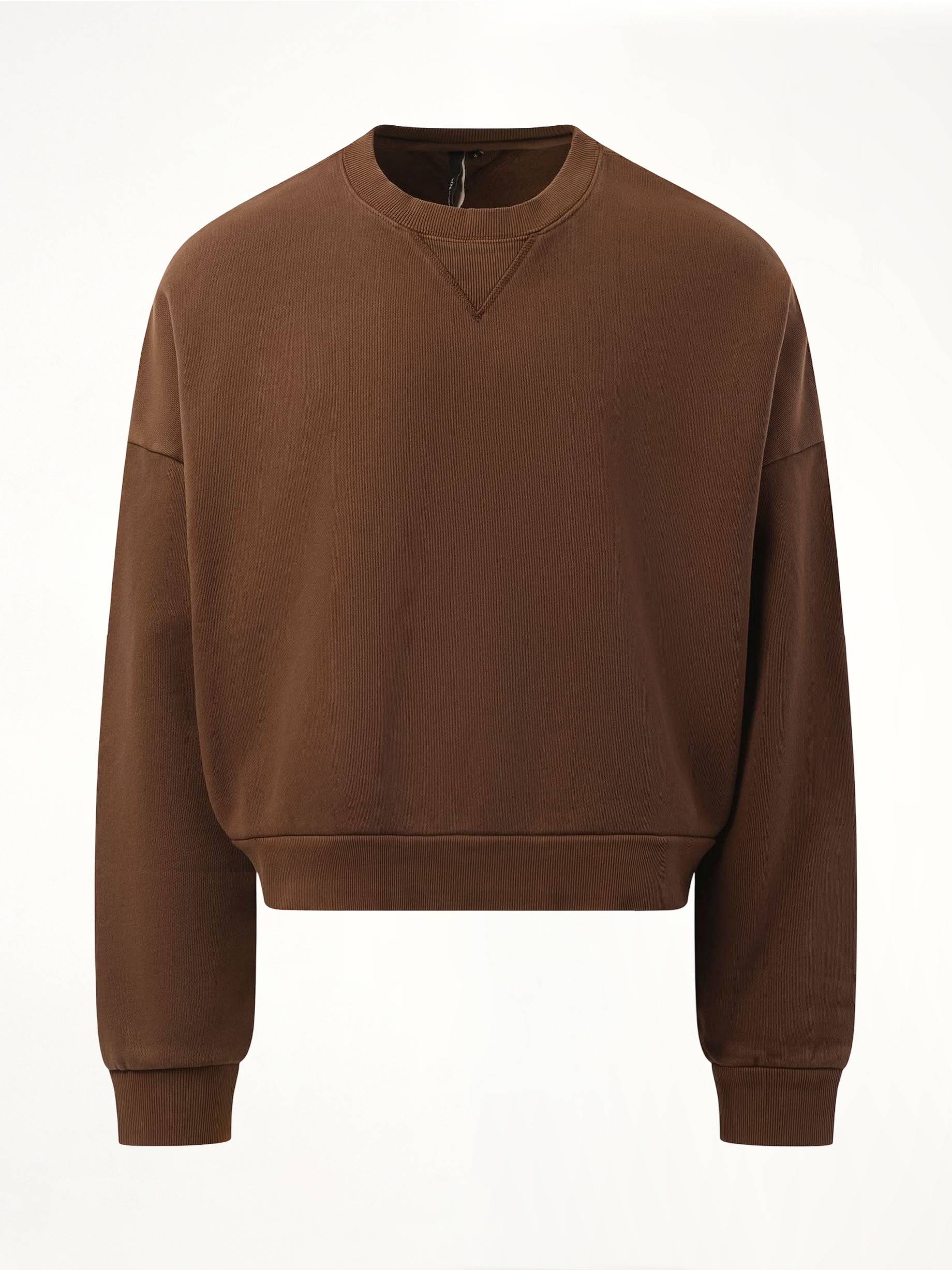 Box Sweatshirt in Brunette