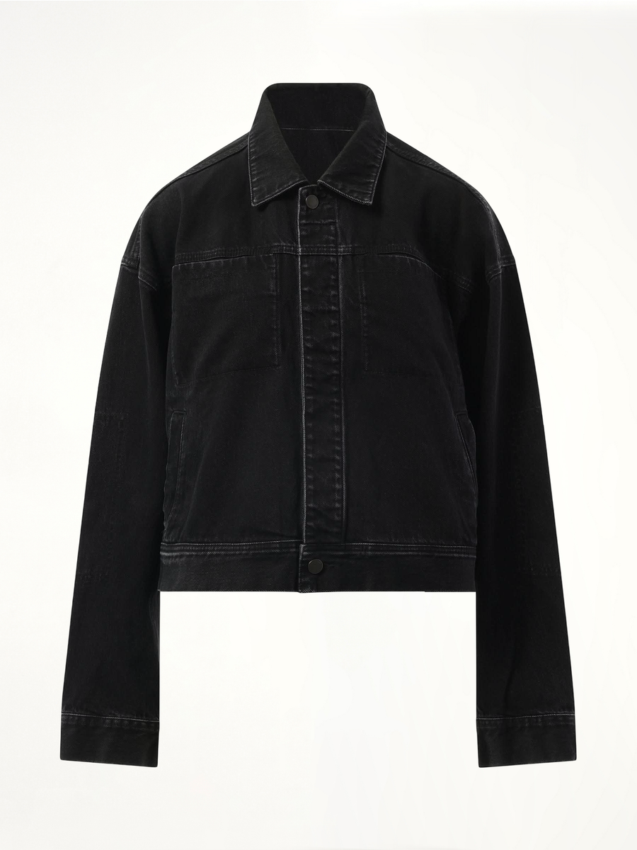 Gem Denim Jacket in Magnetite