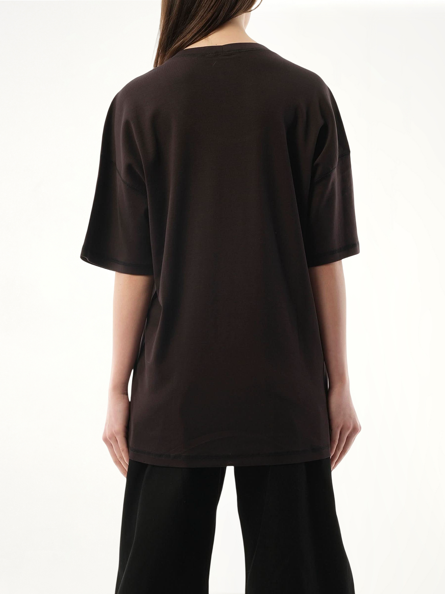 Rib T-Shirt in Squid Ink