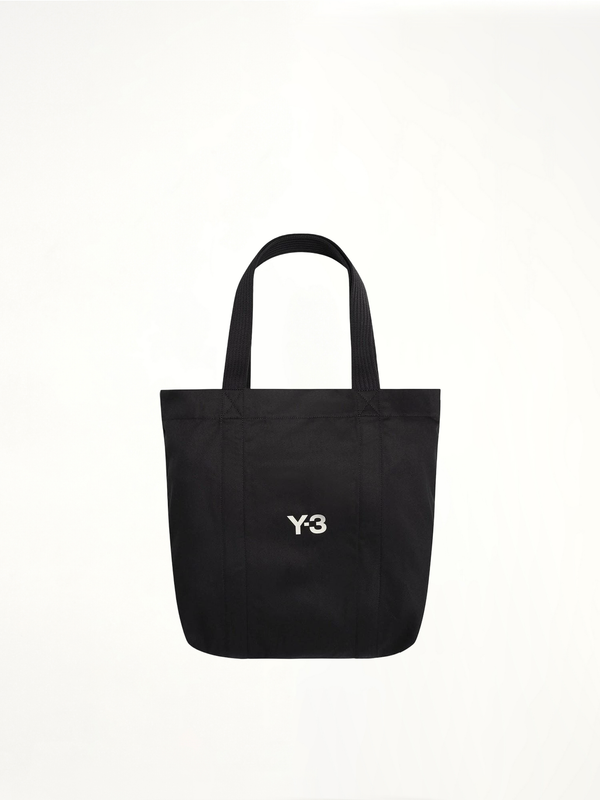Y-3 黑色棉质托特包
