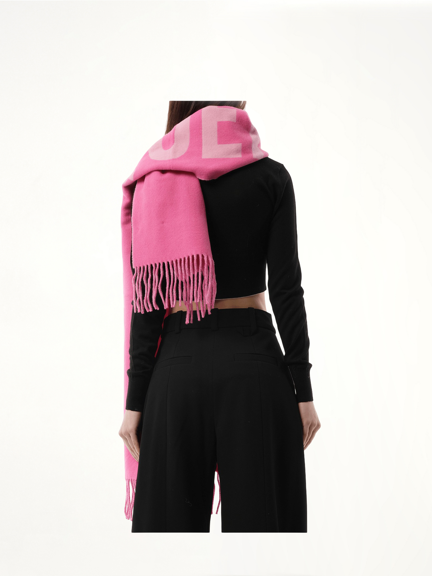 L'echarpe Jacquemus Scarf in Pink/Multicolour