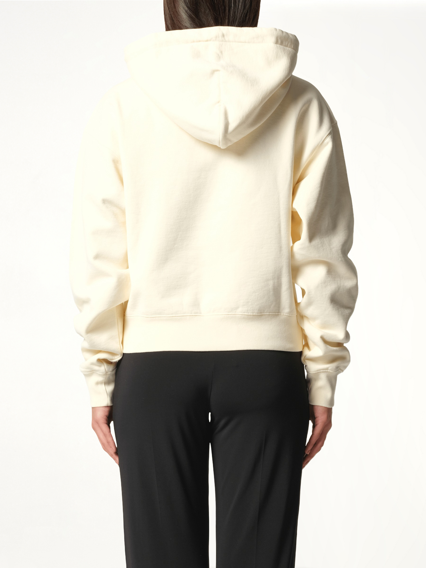 Le Hoodie Gros Grain in Light Beige
