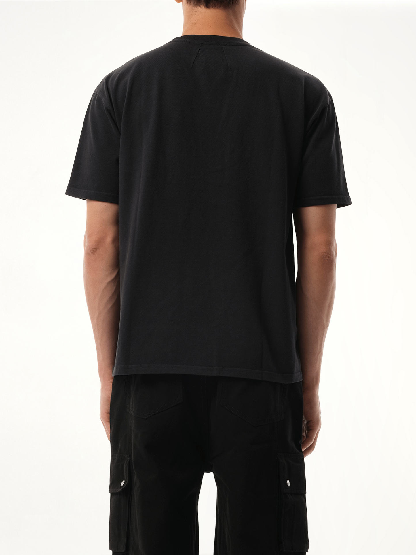 Rhinestone Hunting Dog T-Shirt in Vintage Black