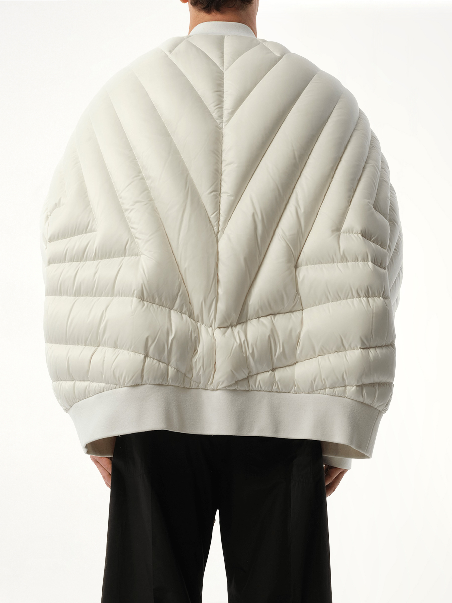 Rick Owens x Moncler Radiance Peter Jacket in Milk