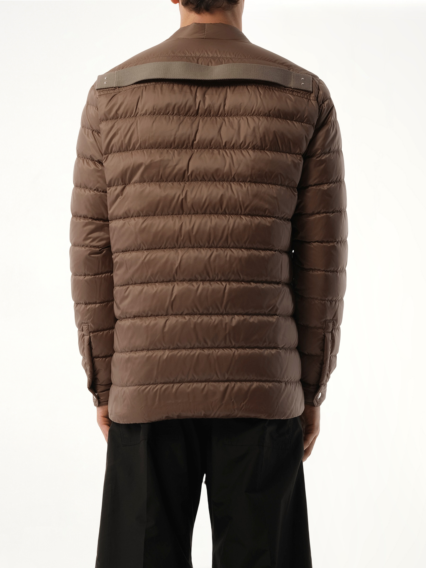 Rick Owens x Moncler Padded Outershirt in Dust