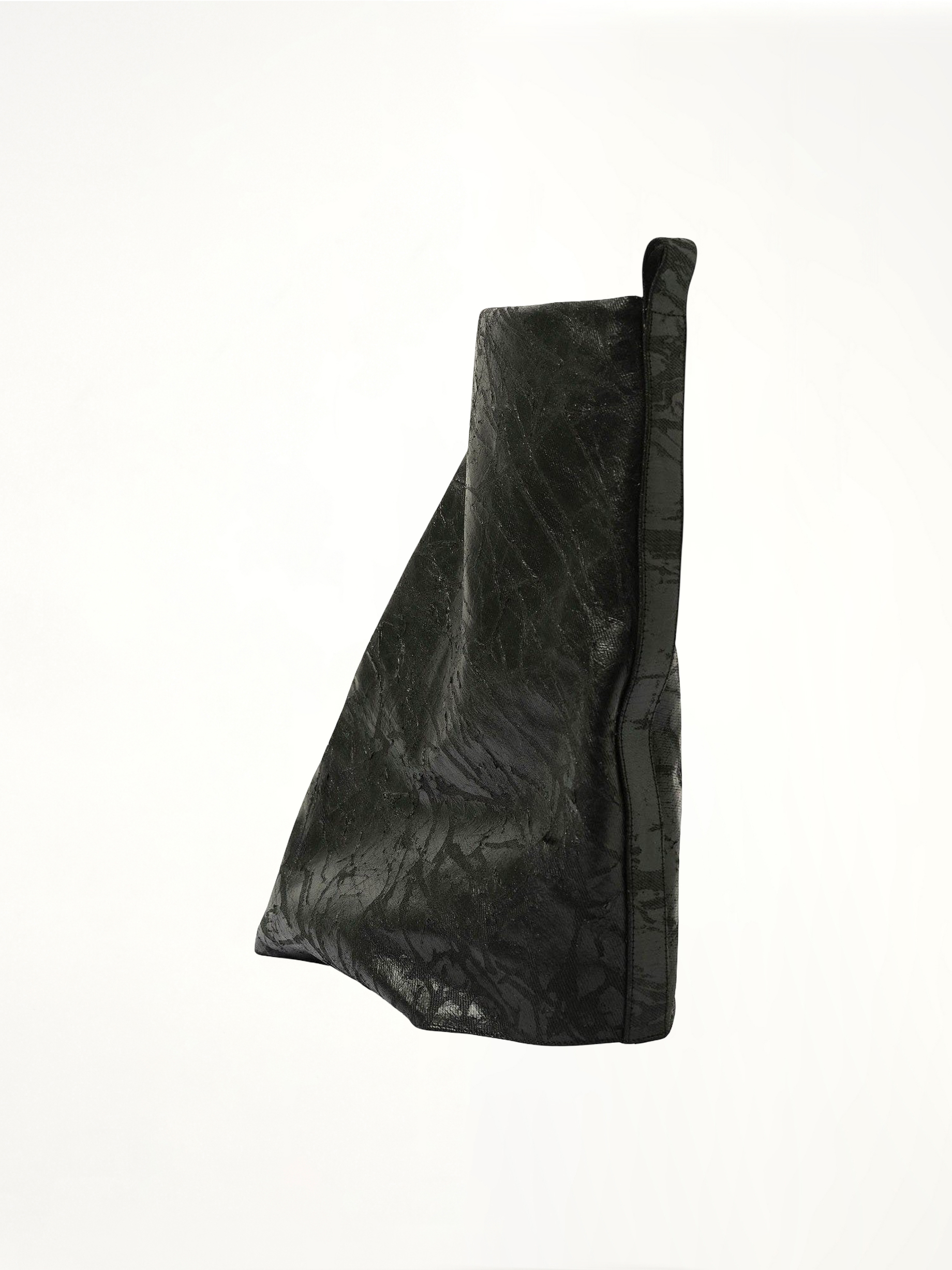 Low Fetish boots in Black/Milk Back View | RICK OWENS DRKSHDW