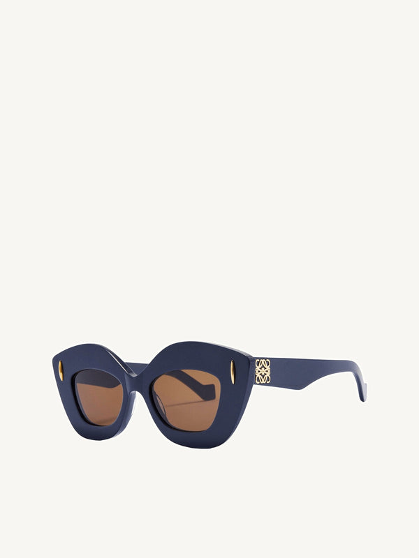 Loewe LW40127F Acetate Sunglasses in Blue