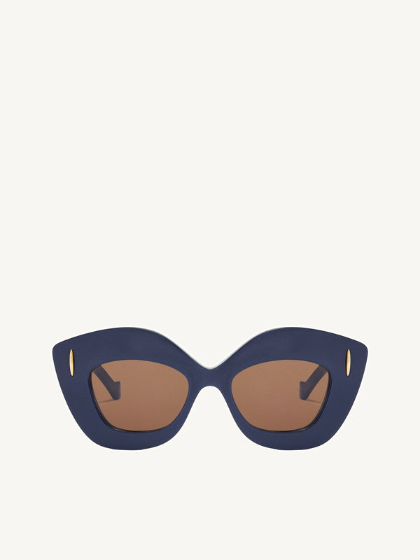 Loewe LW40127F Acetate Sunglasses in Blue