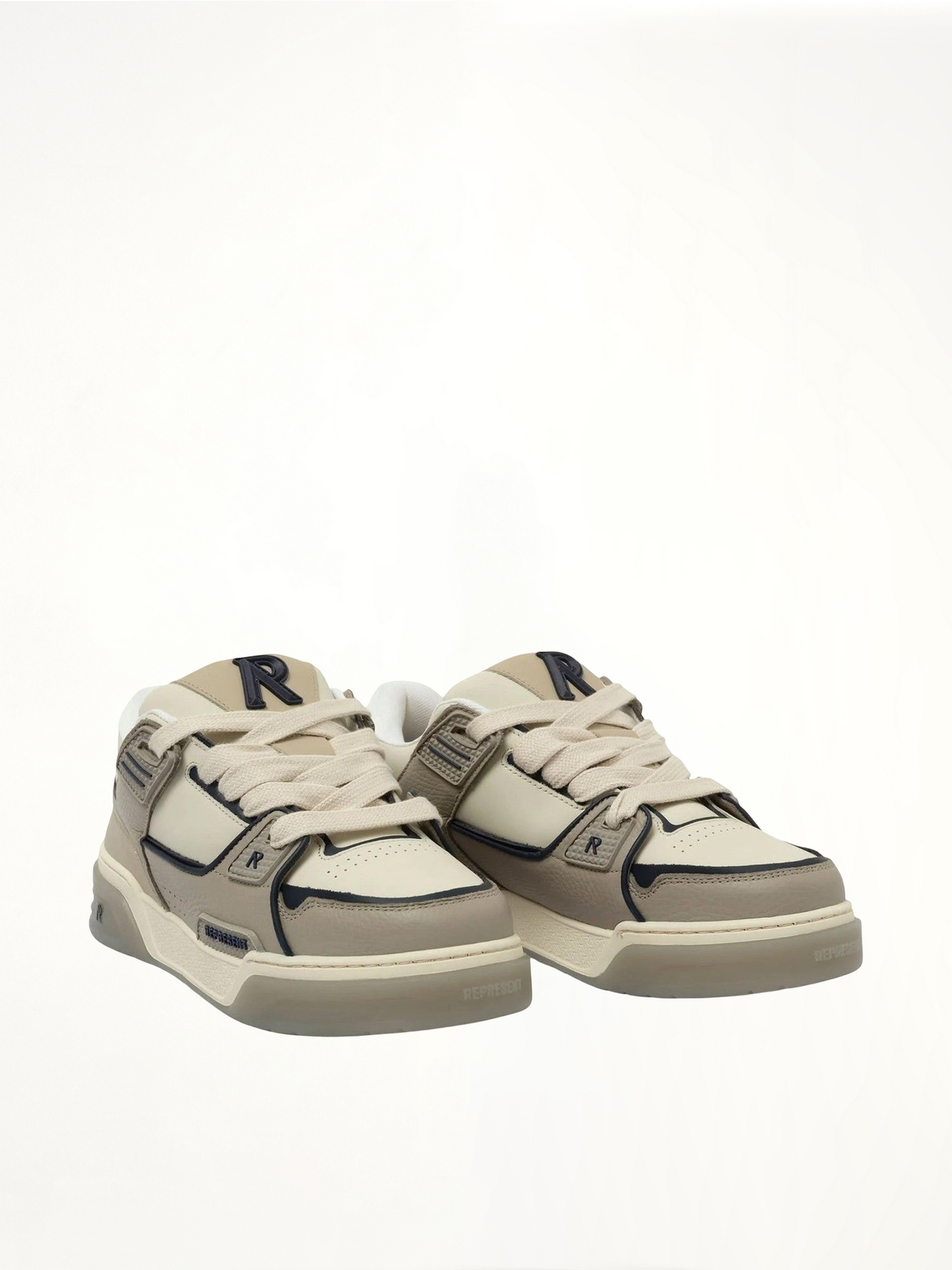 Studio Sneaker in Grey Front View | REPRESENT