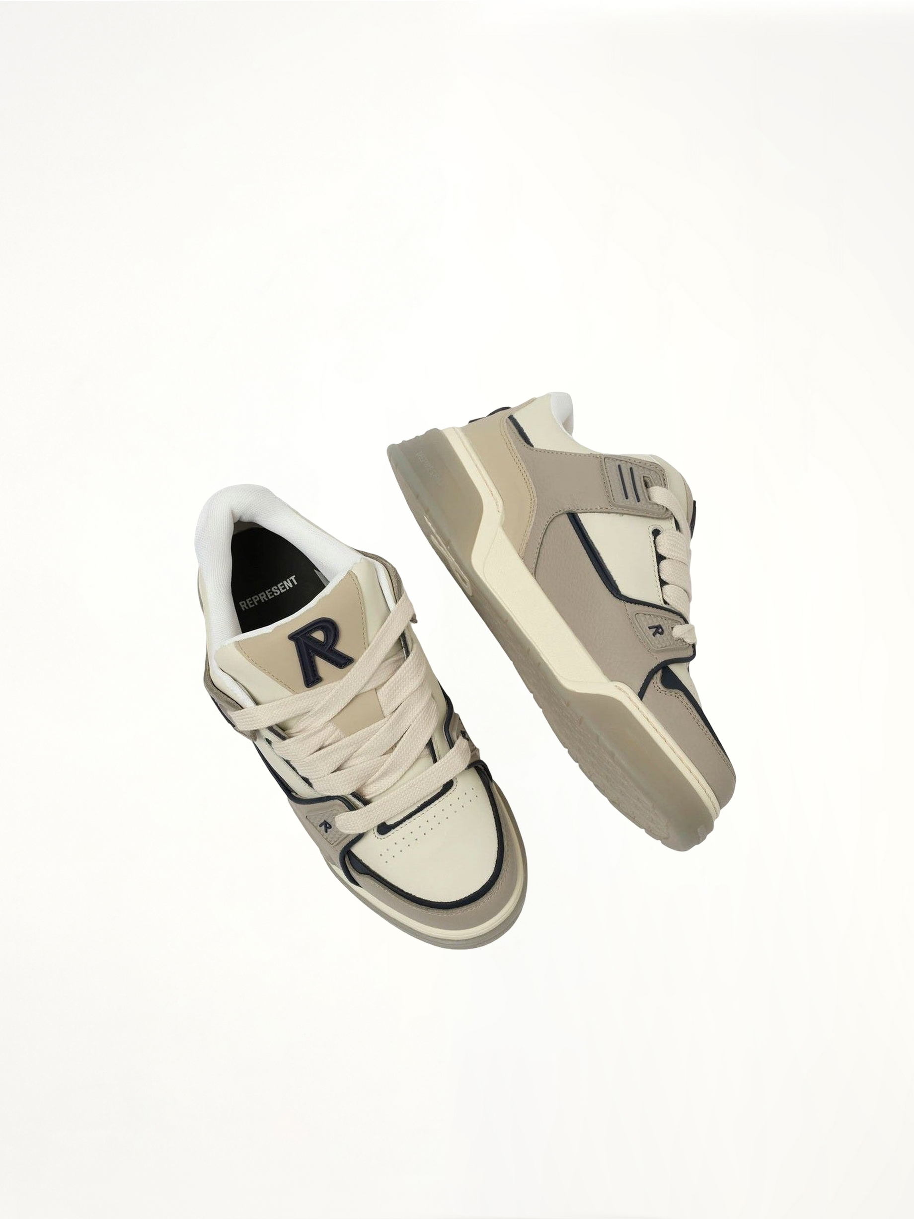 Studio Sneaker in Grey Top View | REPRESENT