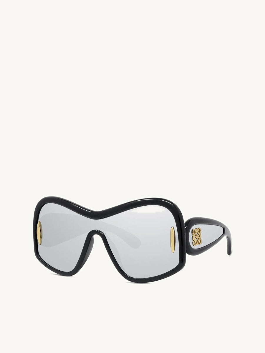 Loewe LW40131I 0001C Injected Sunglasses in Black