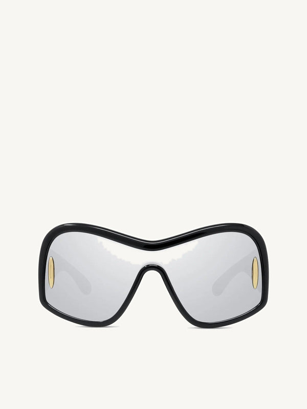 Loewe LW40131I 0001C Injected Sunglasses in Black