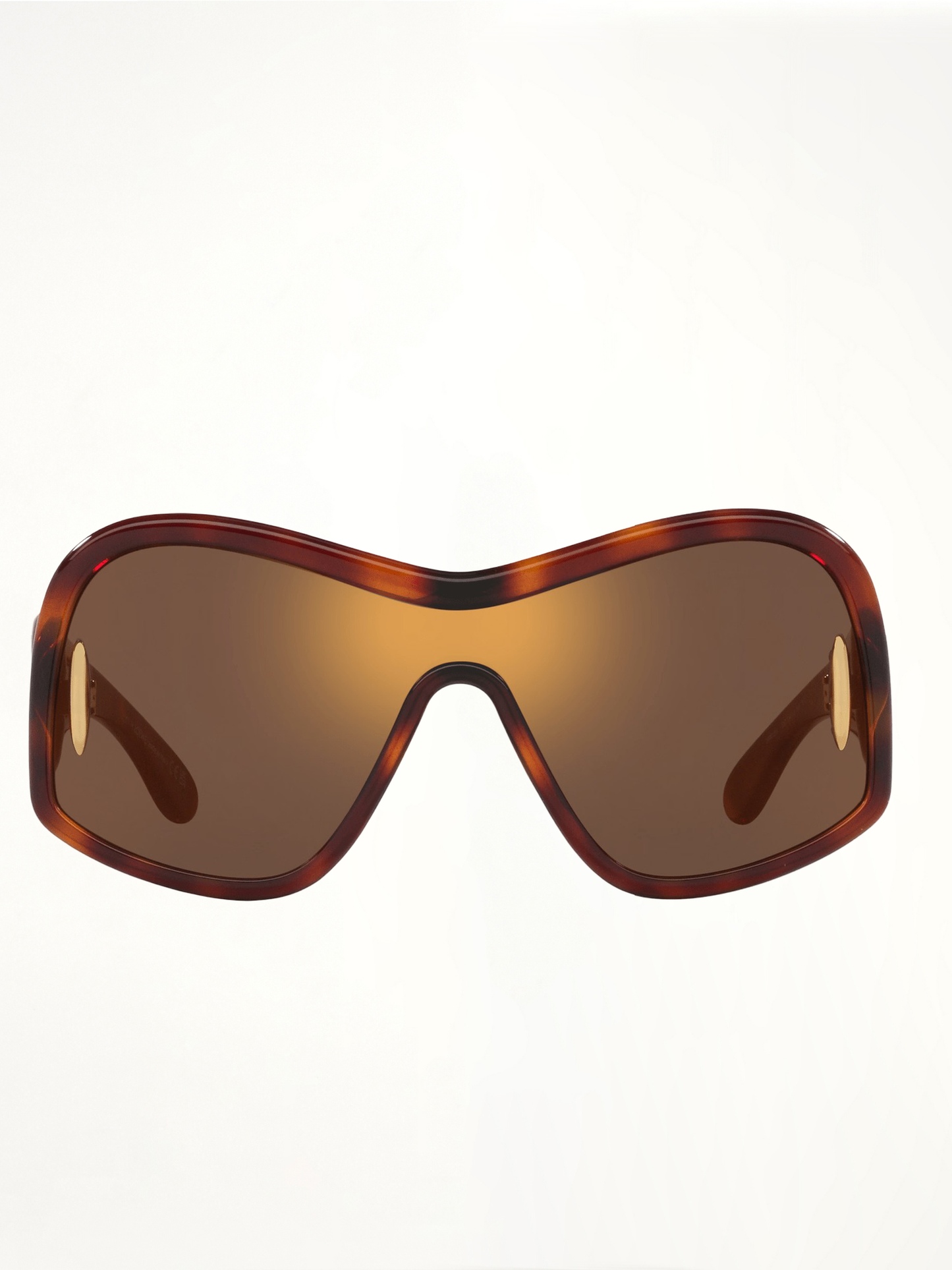 Loewe LW40131I 0052G Injected Sunglasses in Havana Brown