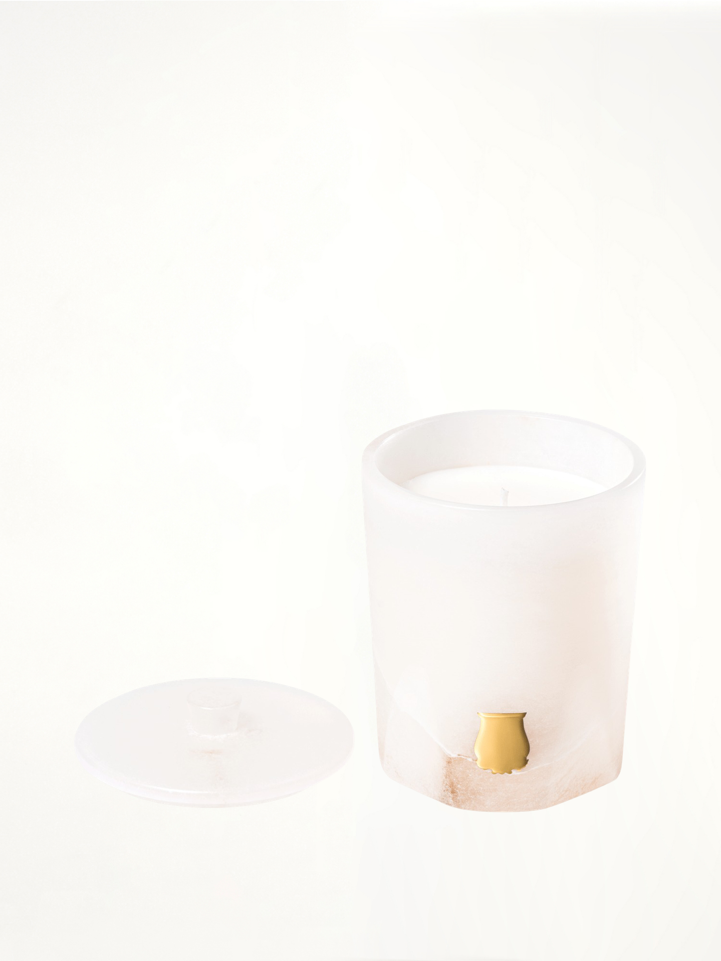 Hemera Alabaster Candle with Lid
