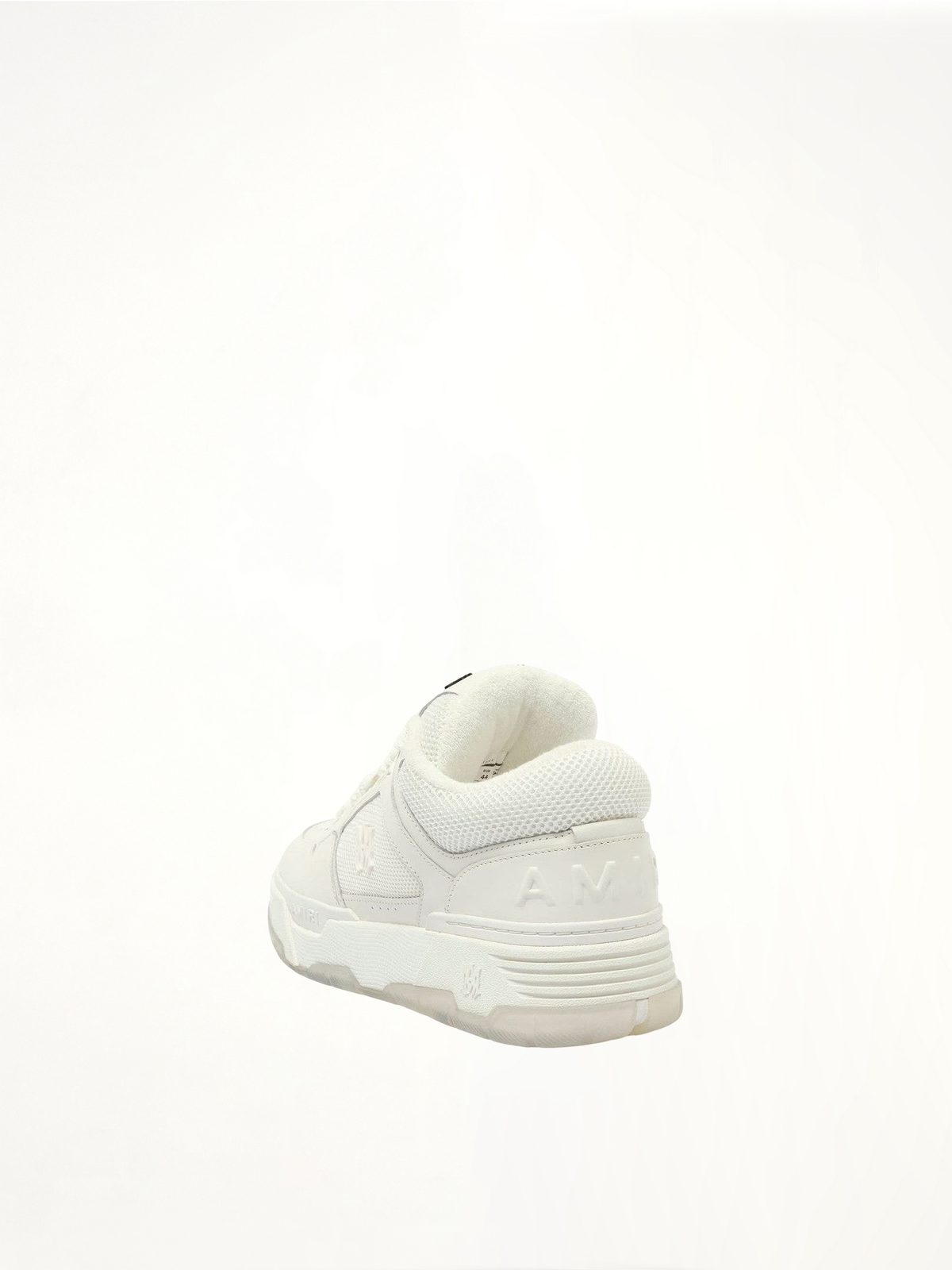 MA-1 Sneaker in White Back View | AMIRI