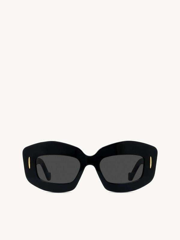 Loewe LW40114F 5001A Acetate Sunglasses in Black