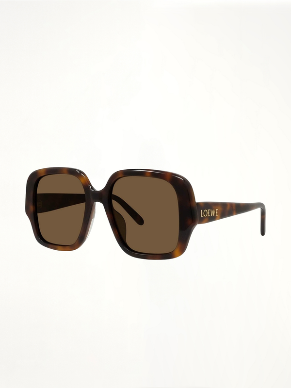 Loewe LW40134U 5452E Acetate Sunglasses in Tortoise