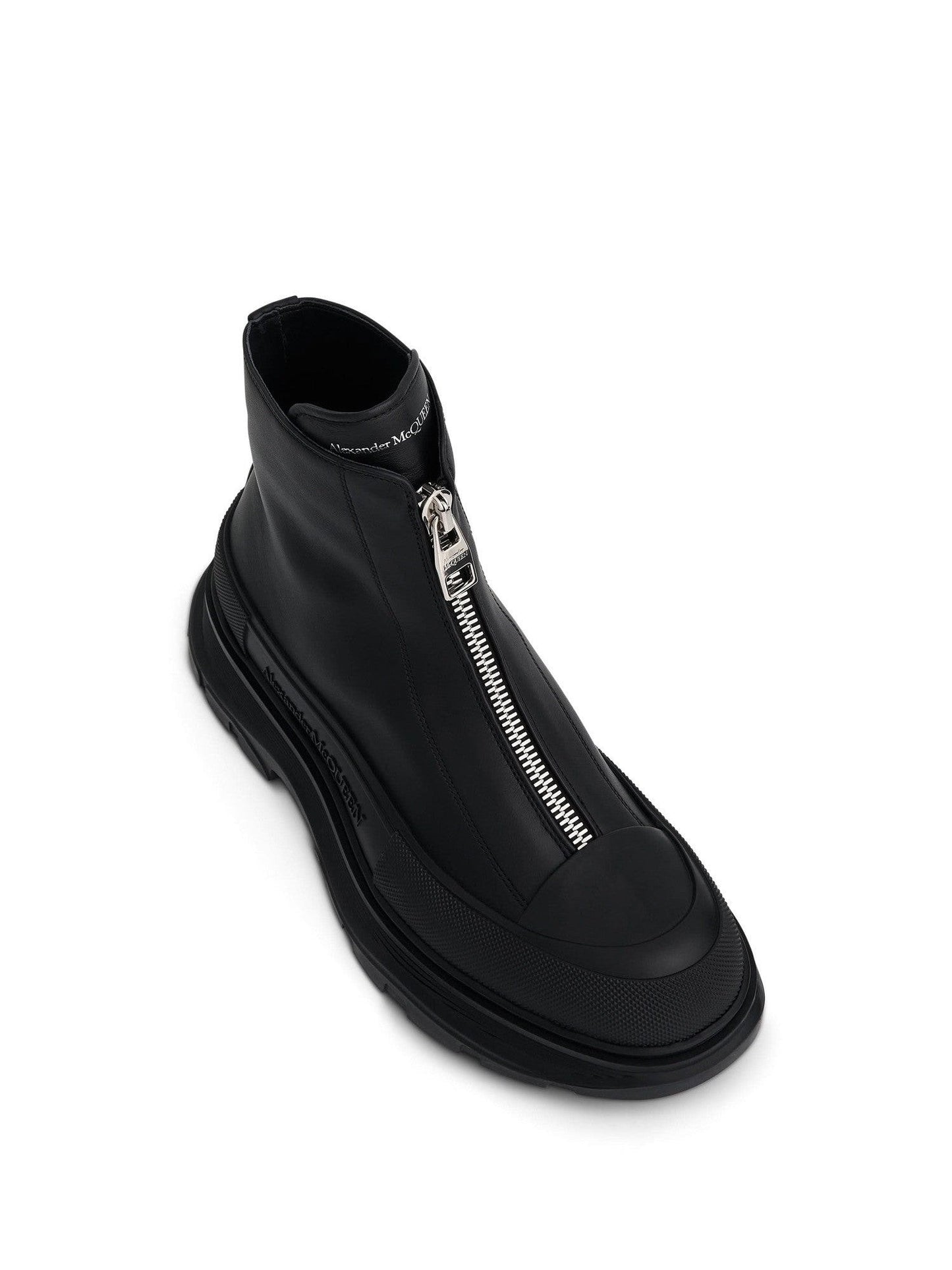 Tread Slick Ankle Boots in Black