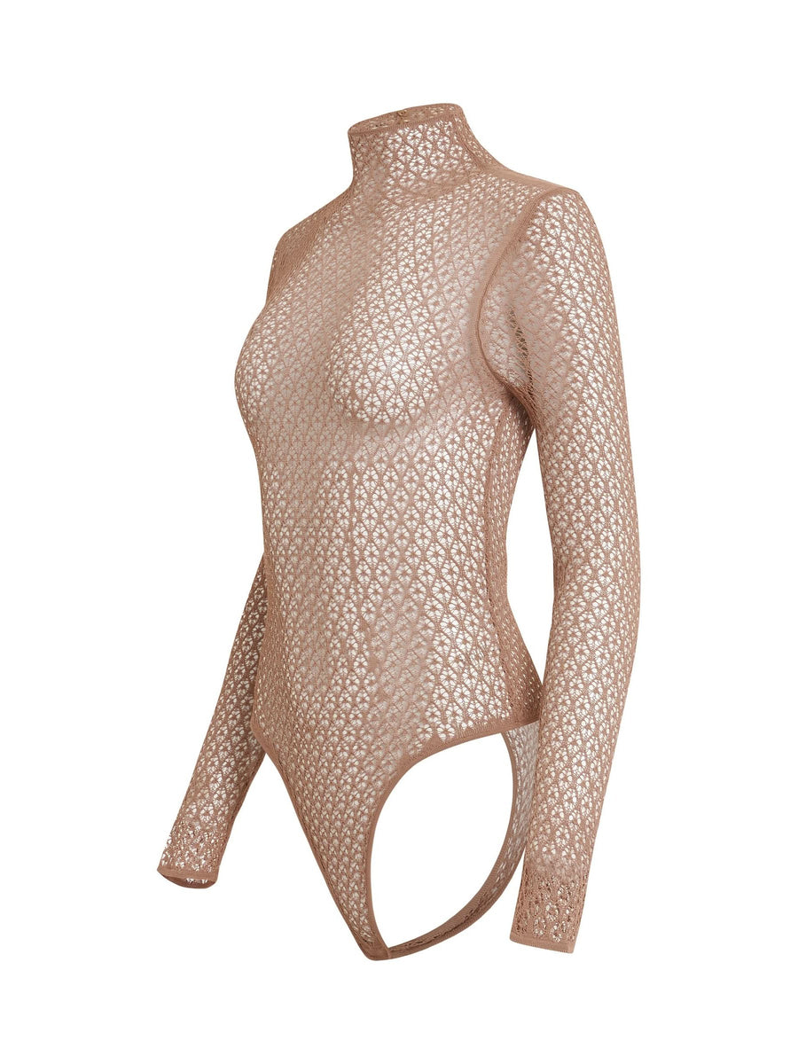 Fena Bodysuit in Almond