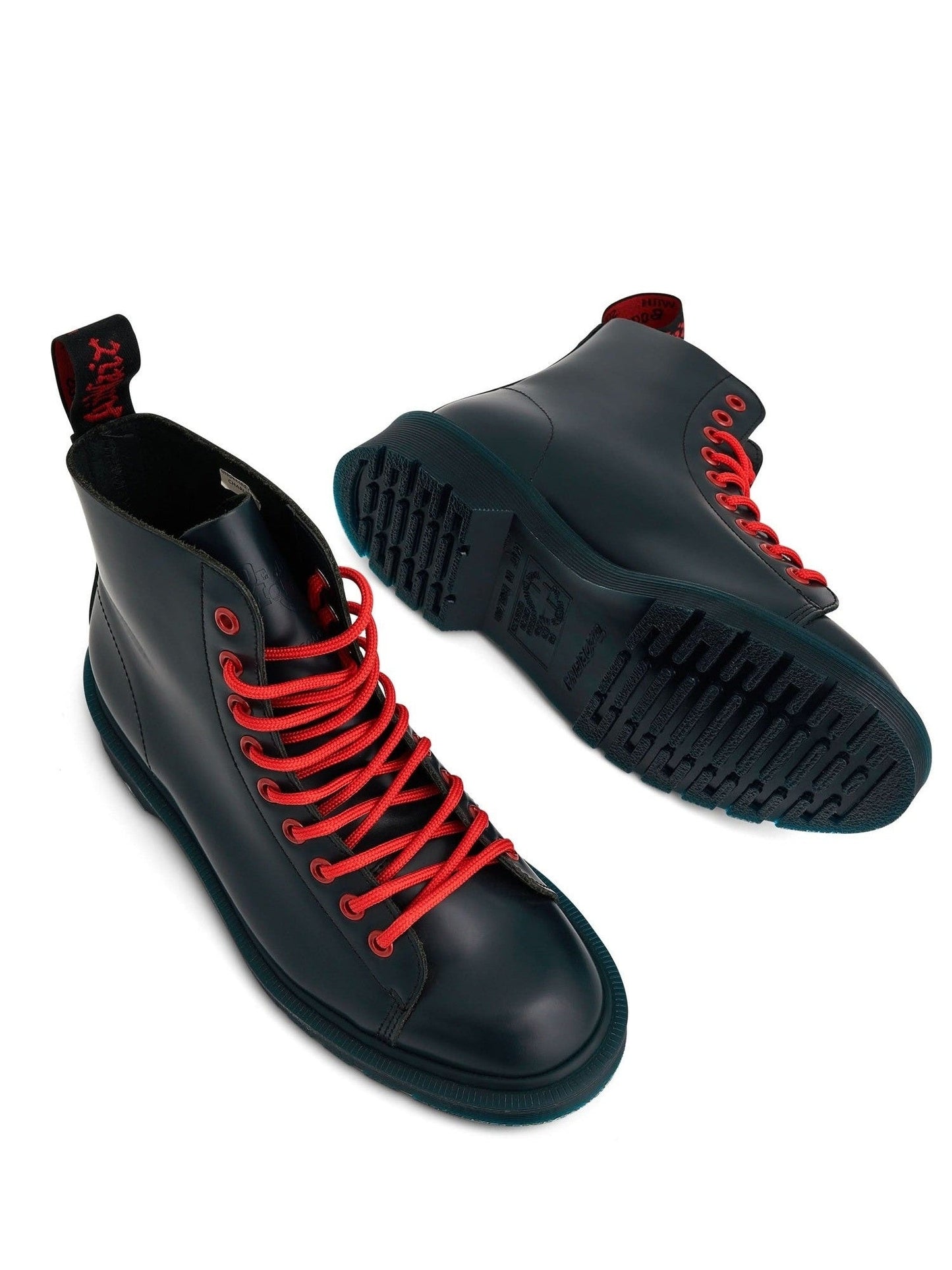 Off-White X Dr Martens Les Boots in Blue