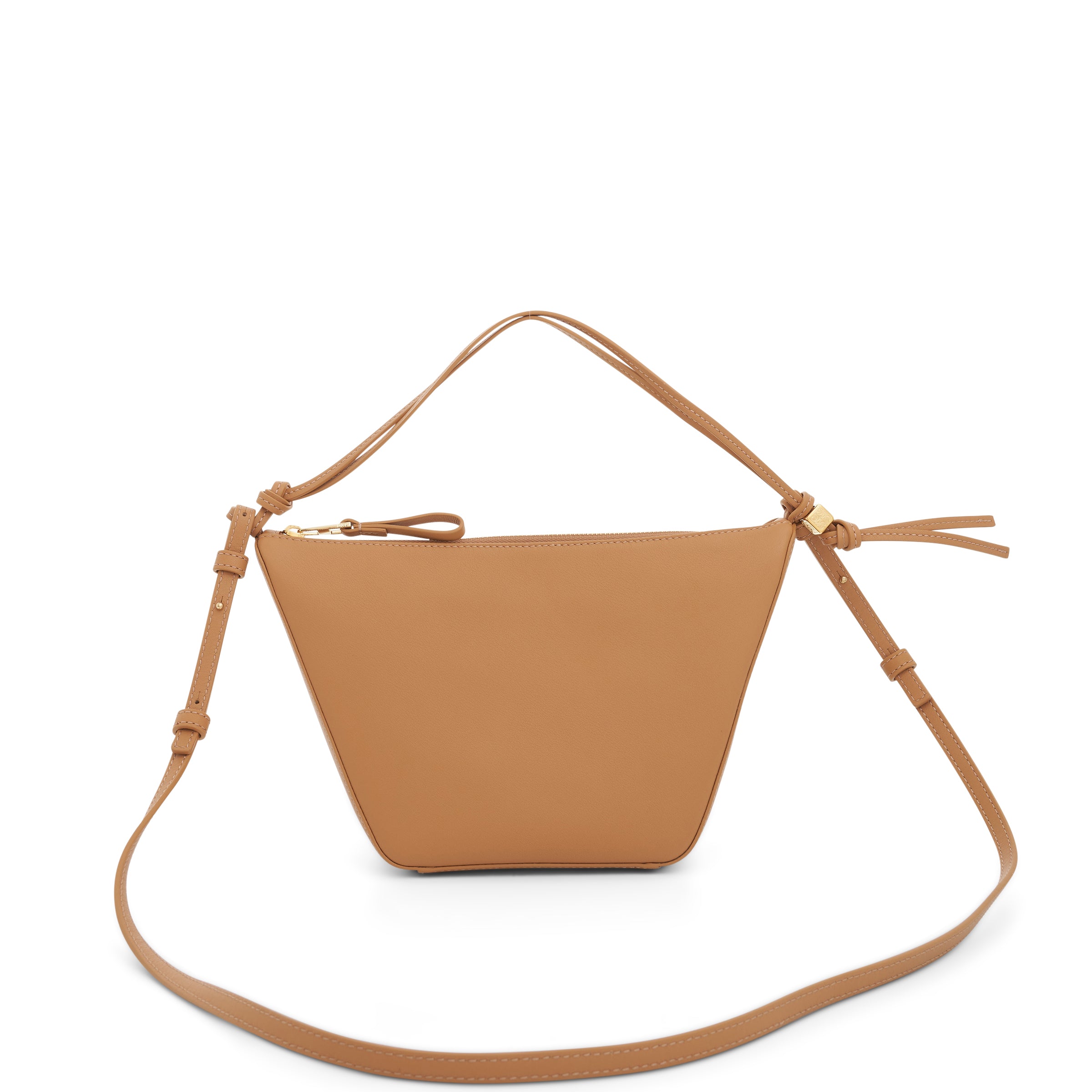 Mini Hammock Hobo Bag in Classic Calfskin in Warm Desert