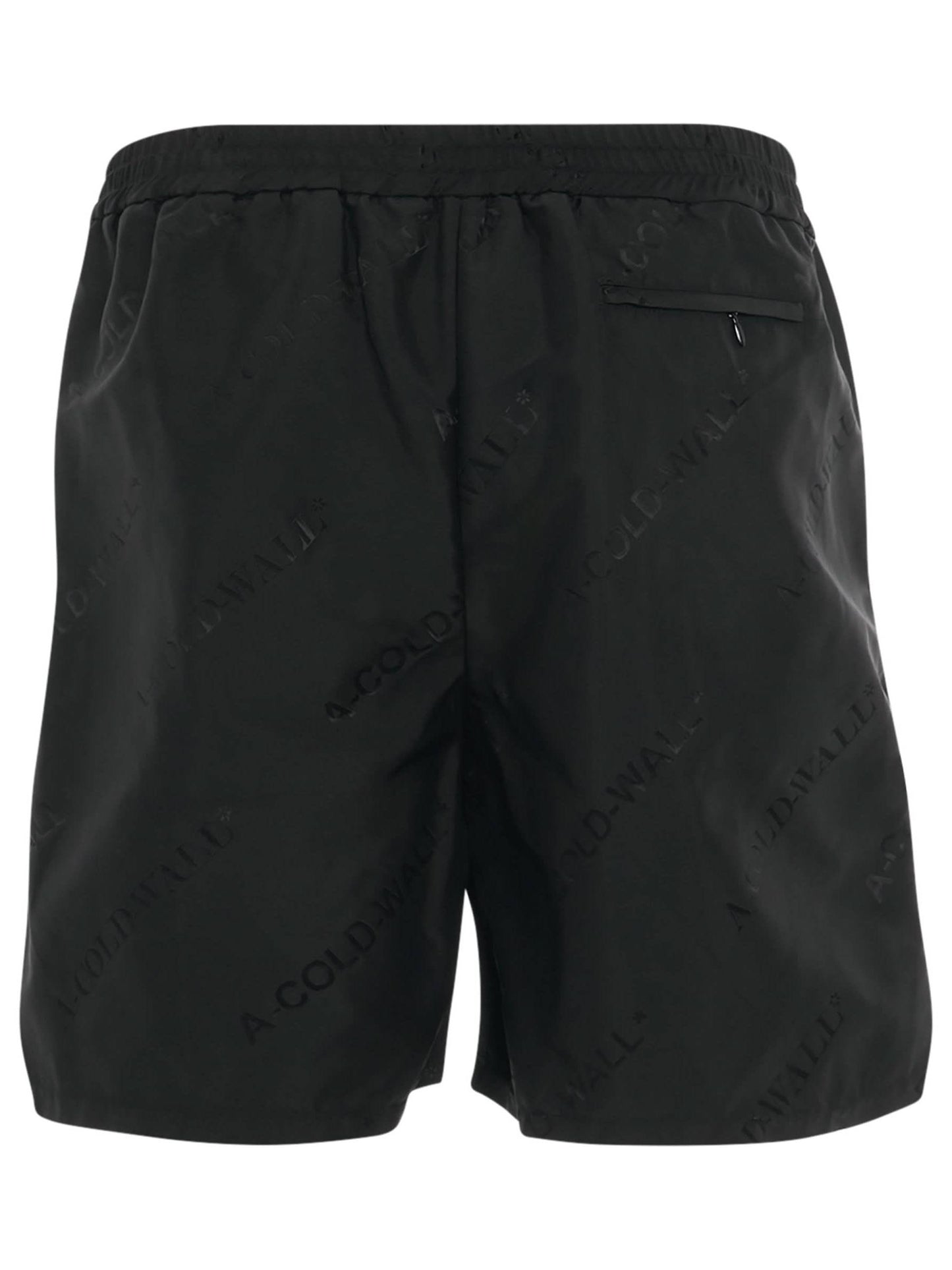Monogram Shorts in Black