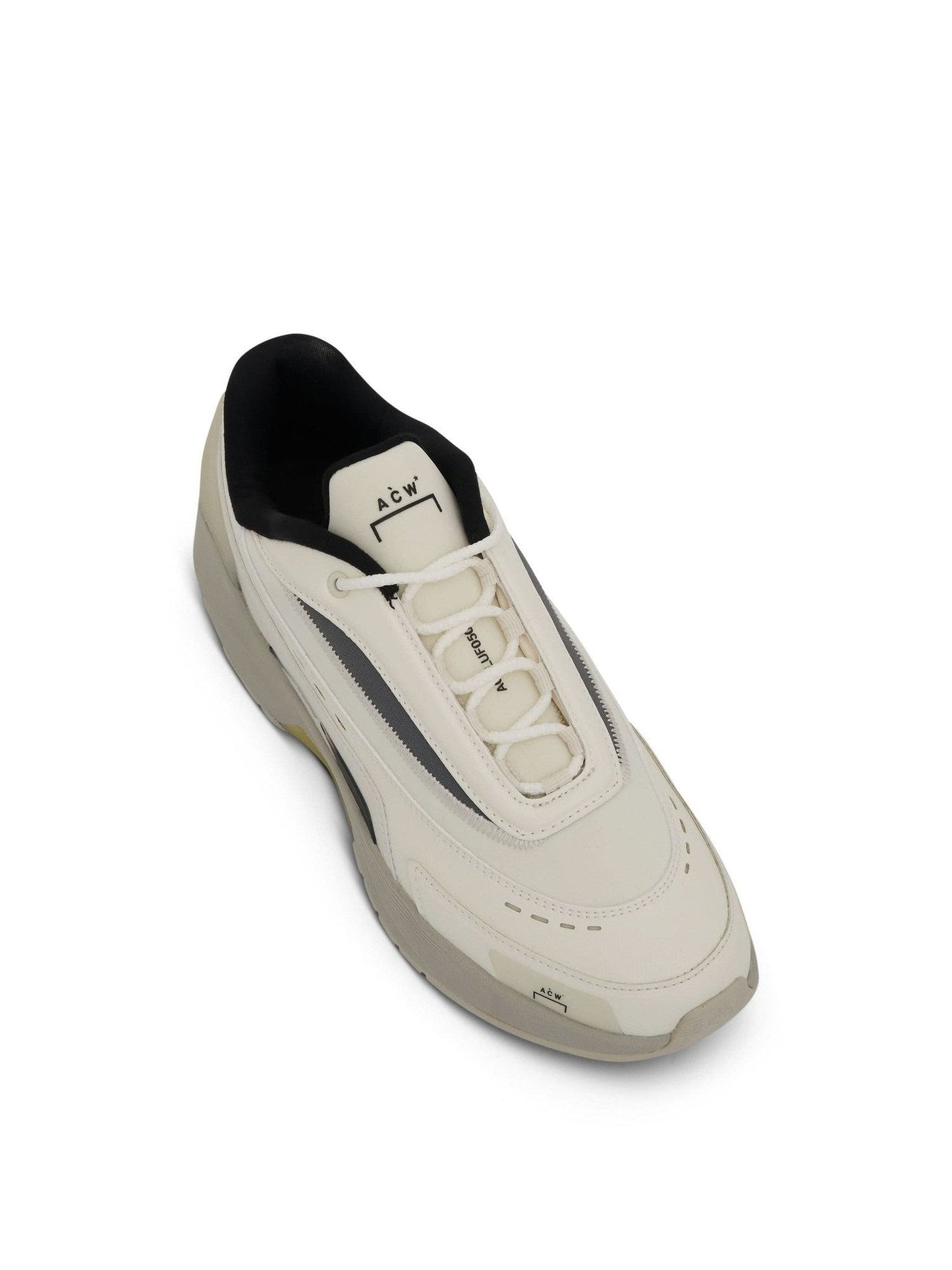 Vector Runner in Bone/Volt Yellow