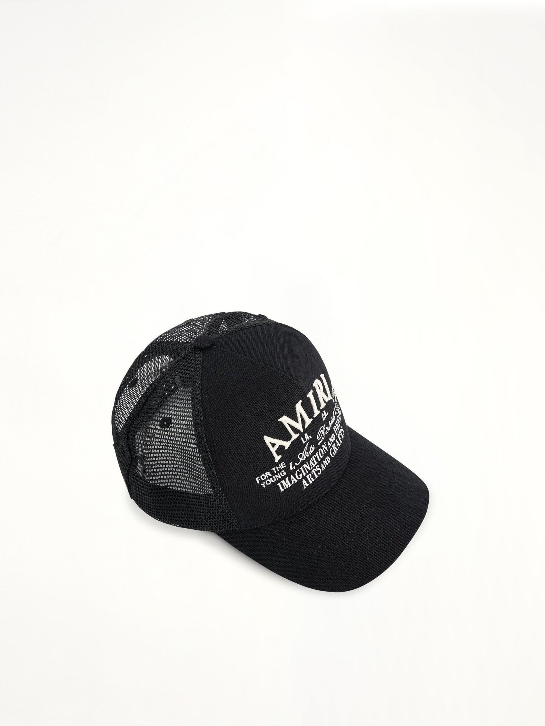 Art District Trucker Hat in Black