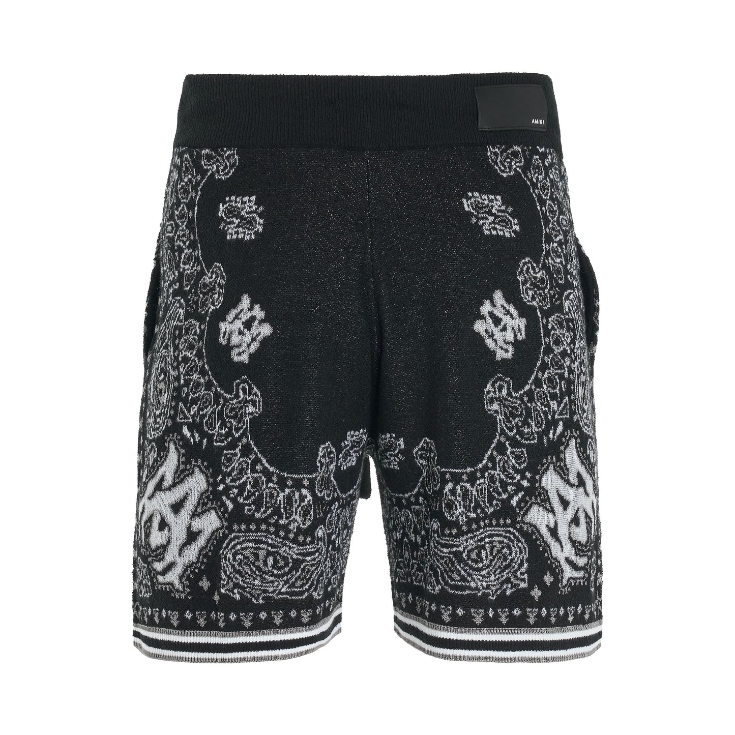 Bandana Shorts in Black