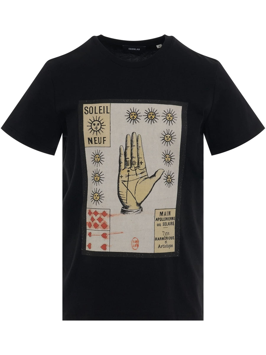 Sun Nine T-Shirt in Black