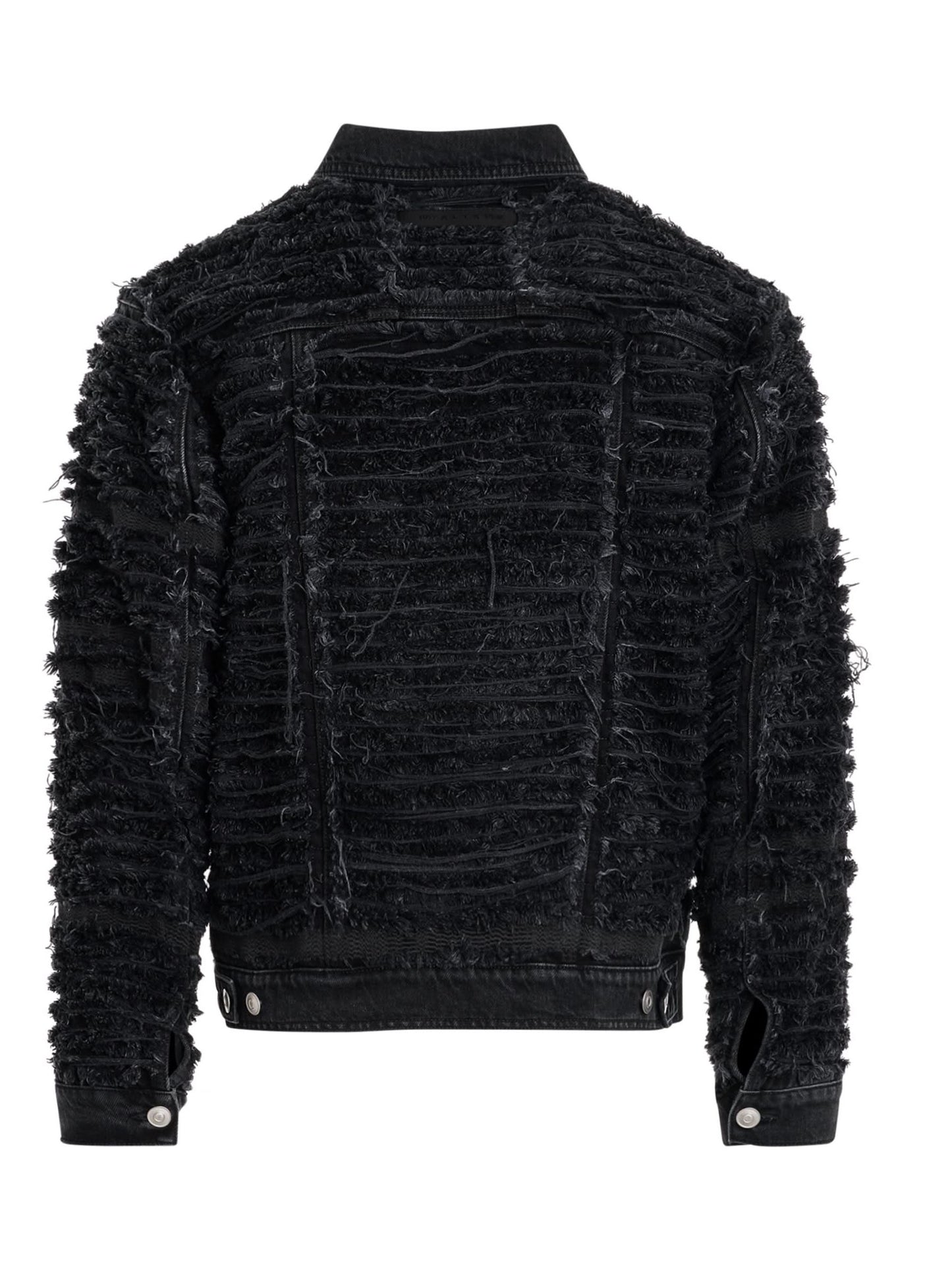 Blackmeans Denim Jacket in Washed Black