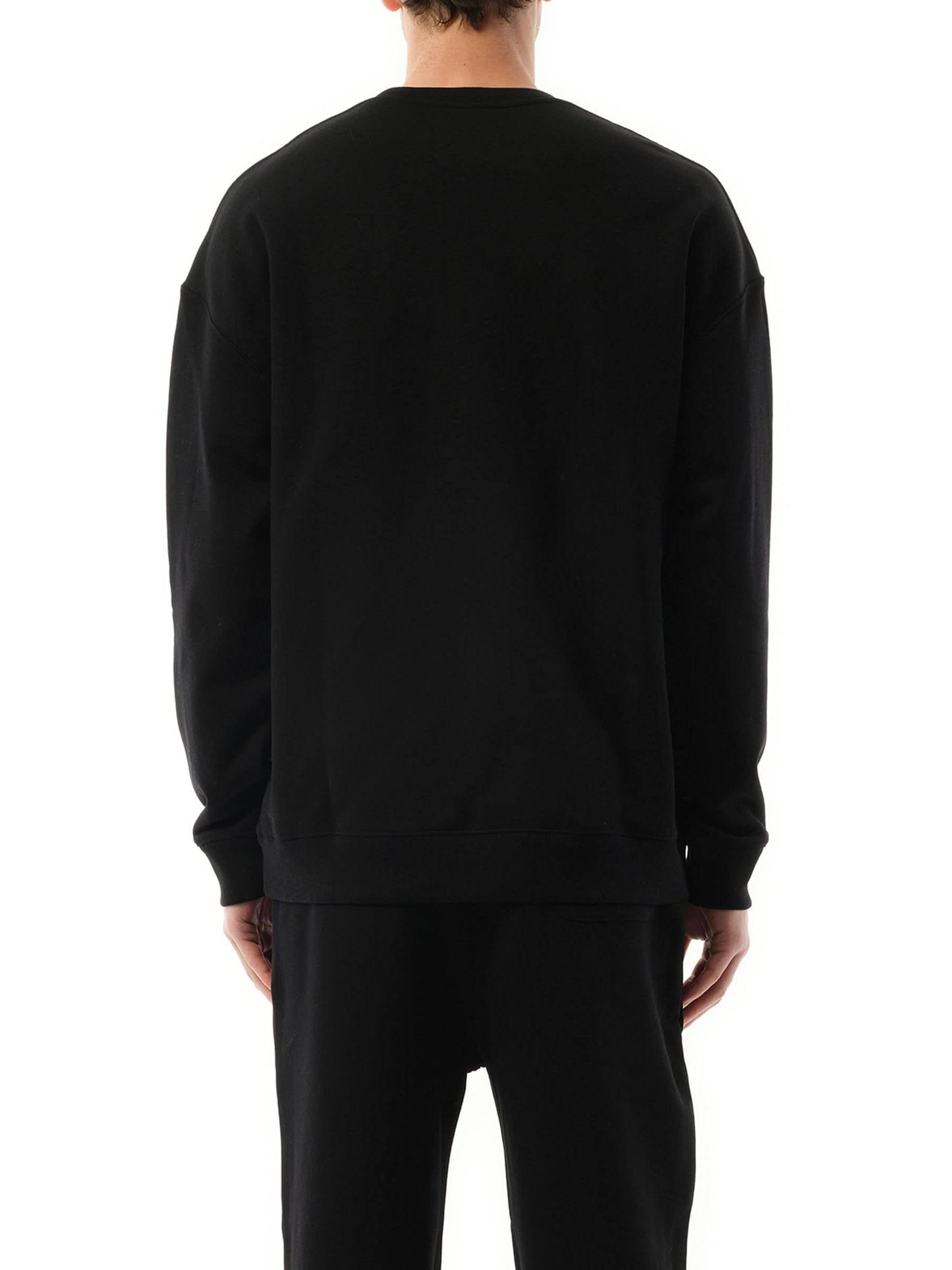 Abstract Anagram Sweatshirt in Black/Multicolour