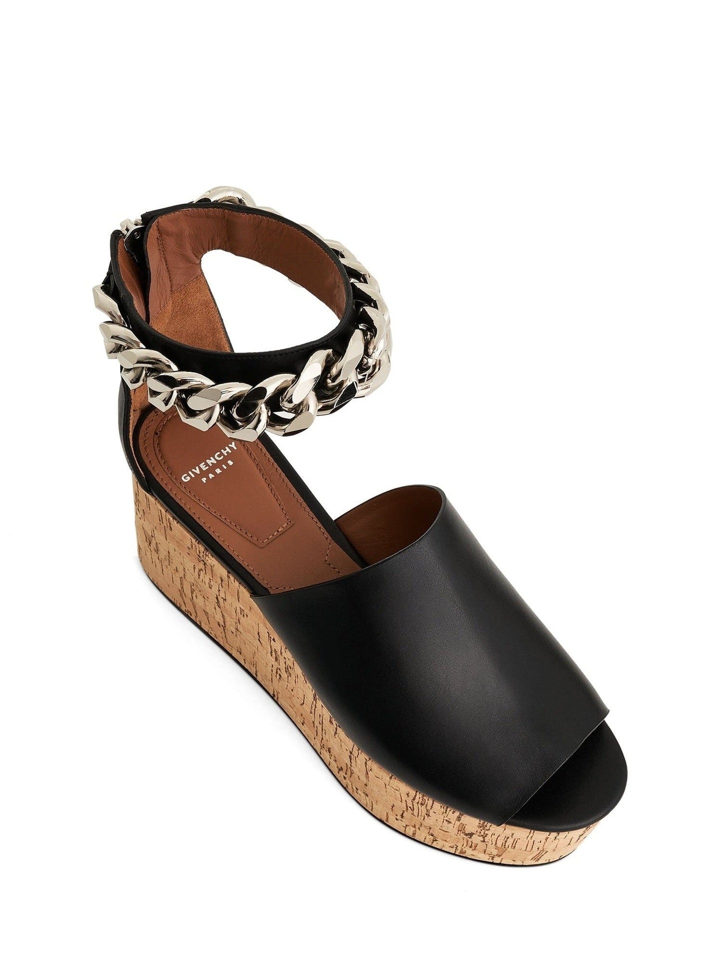 Chain Wedge Sand in Black