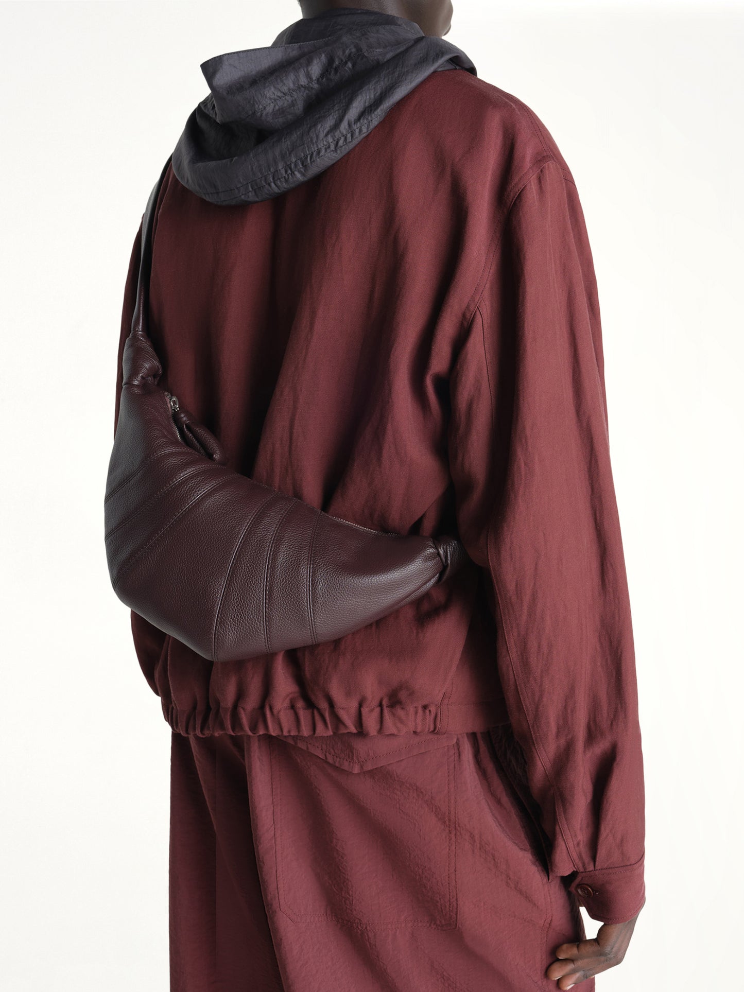 Small Croissant Bag in Tiramisu