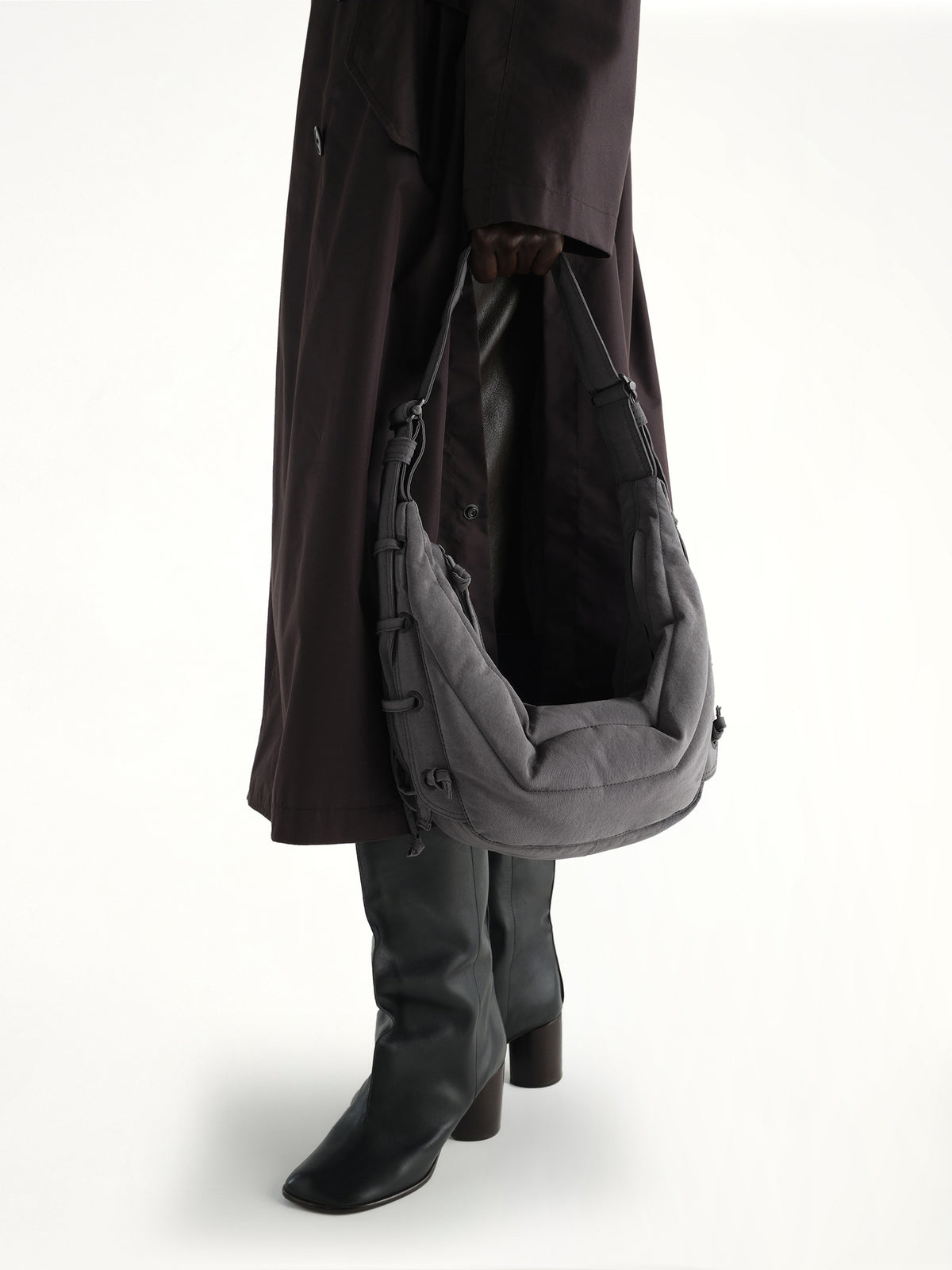 Soft Game Small Bag in Grey Blue