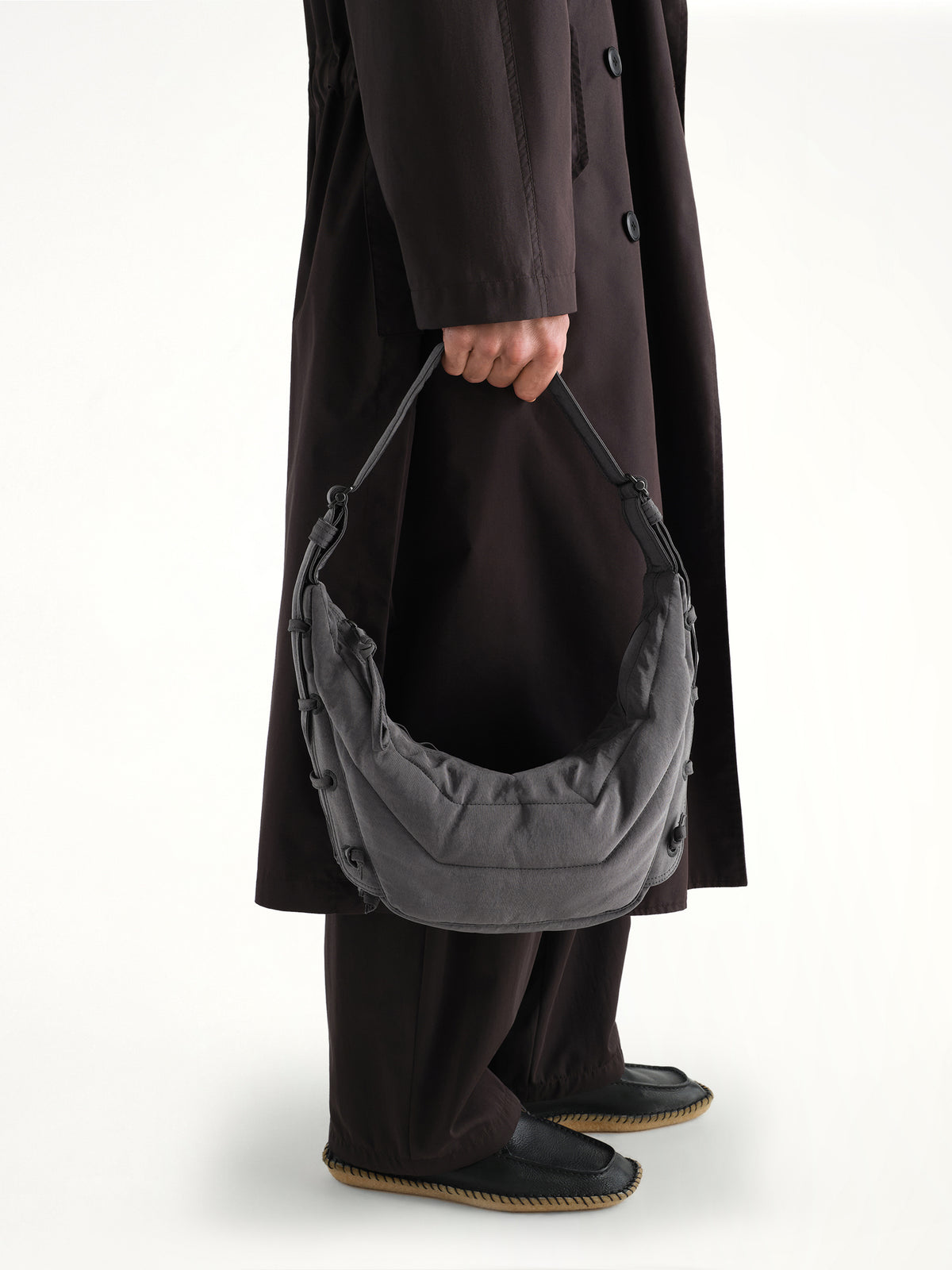 Soft Game Small Bag in Grey Blue