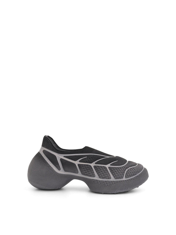 TK 360 Plus Sneakers in Black/Grey Side View | GIVENCHY