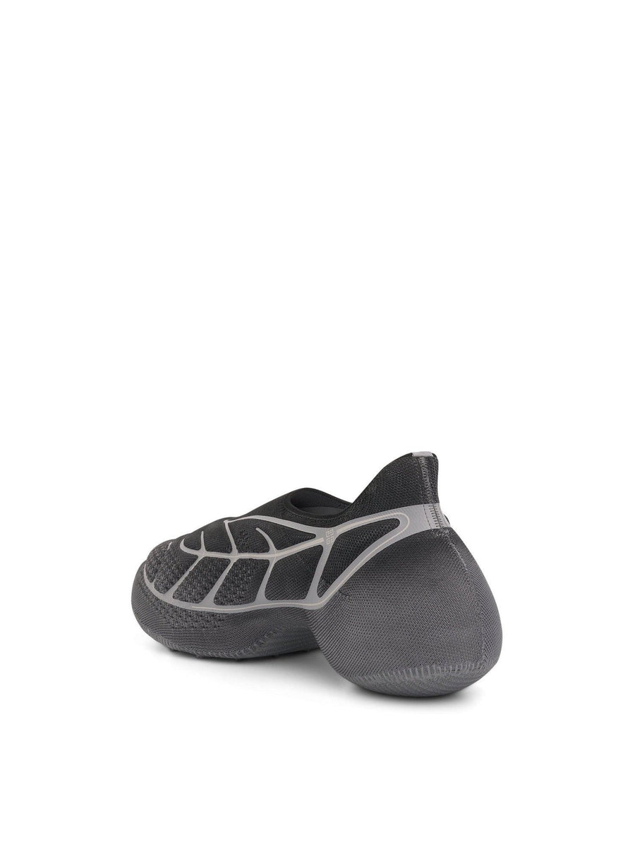 TK 360 Plus Sneakers in Black/Grey Back View | GIVENCHY
