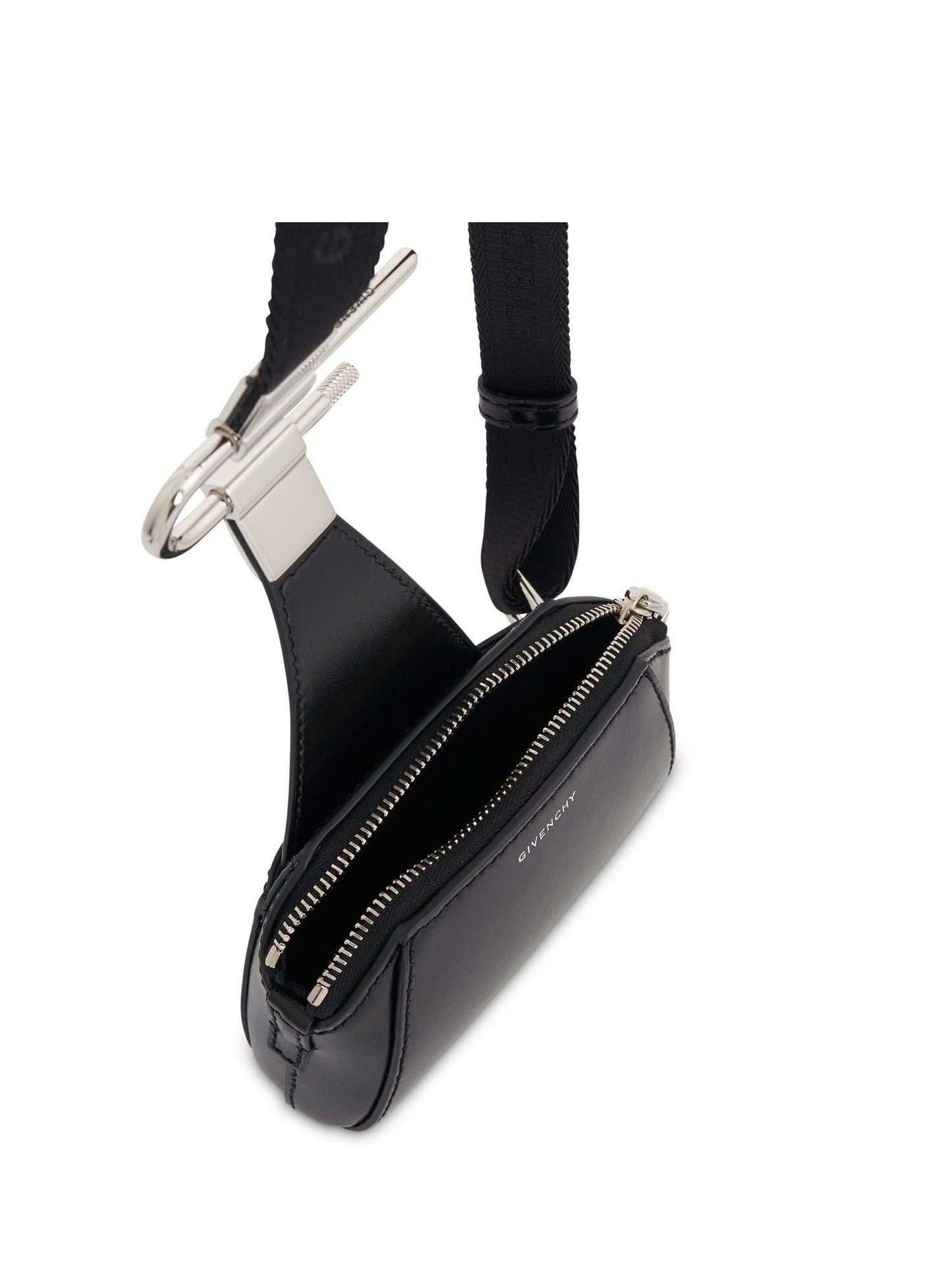 Mini Antigona U Crossbody in Black