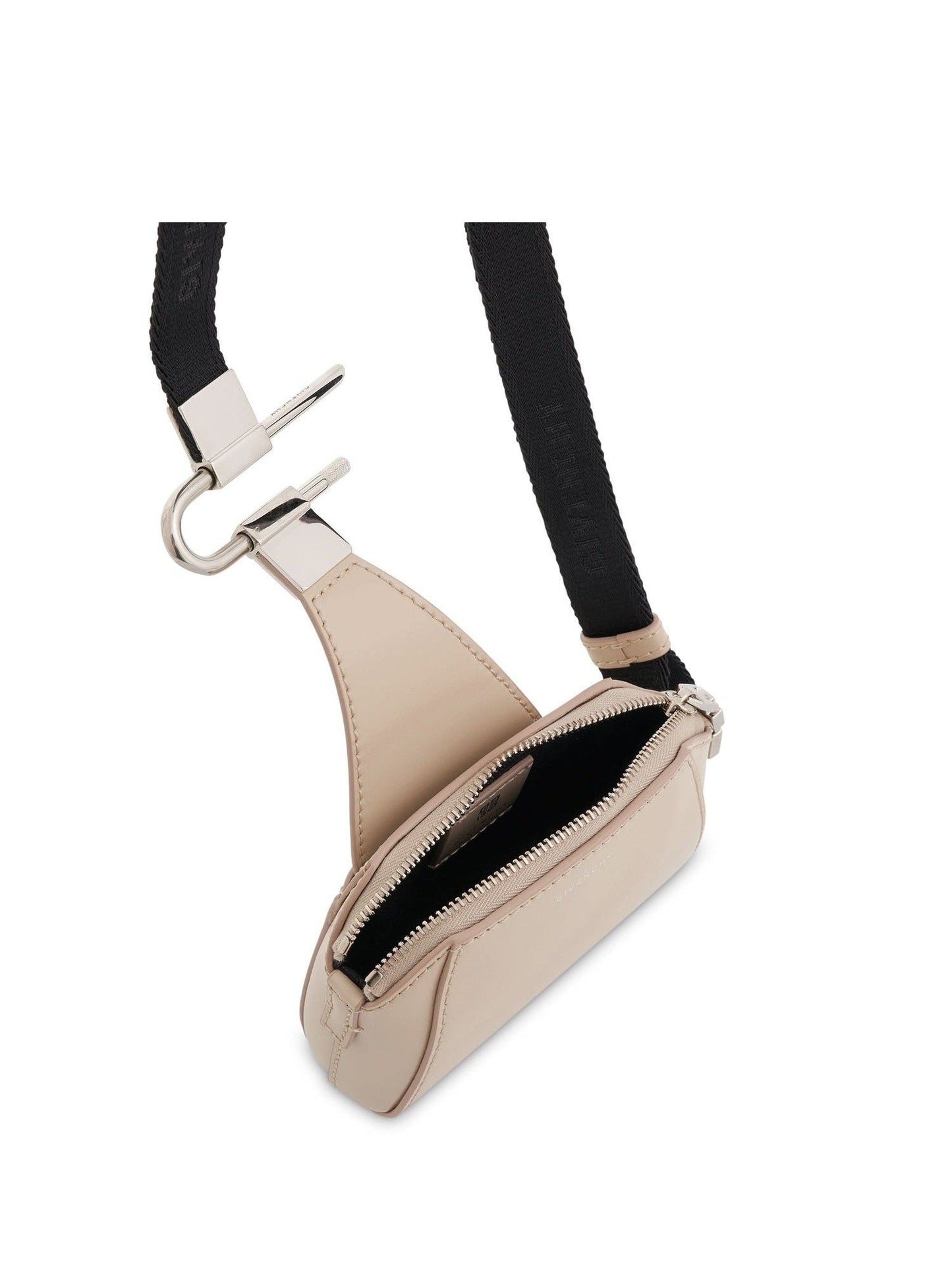 Mini Antigona U Crossbody in Natural Beige