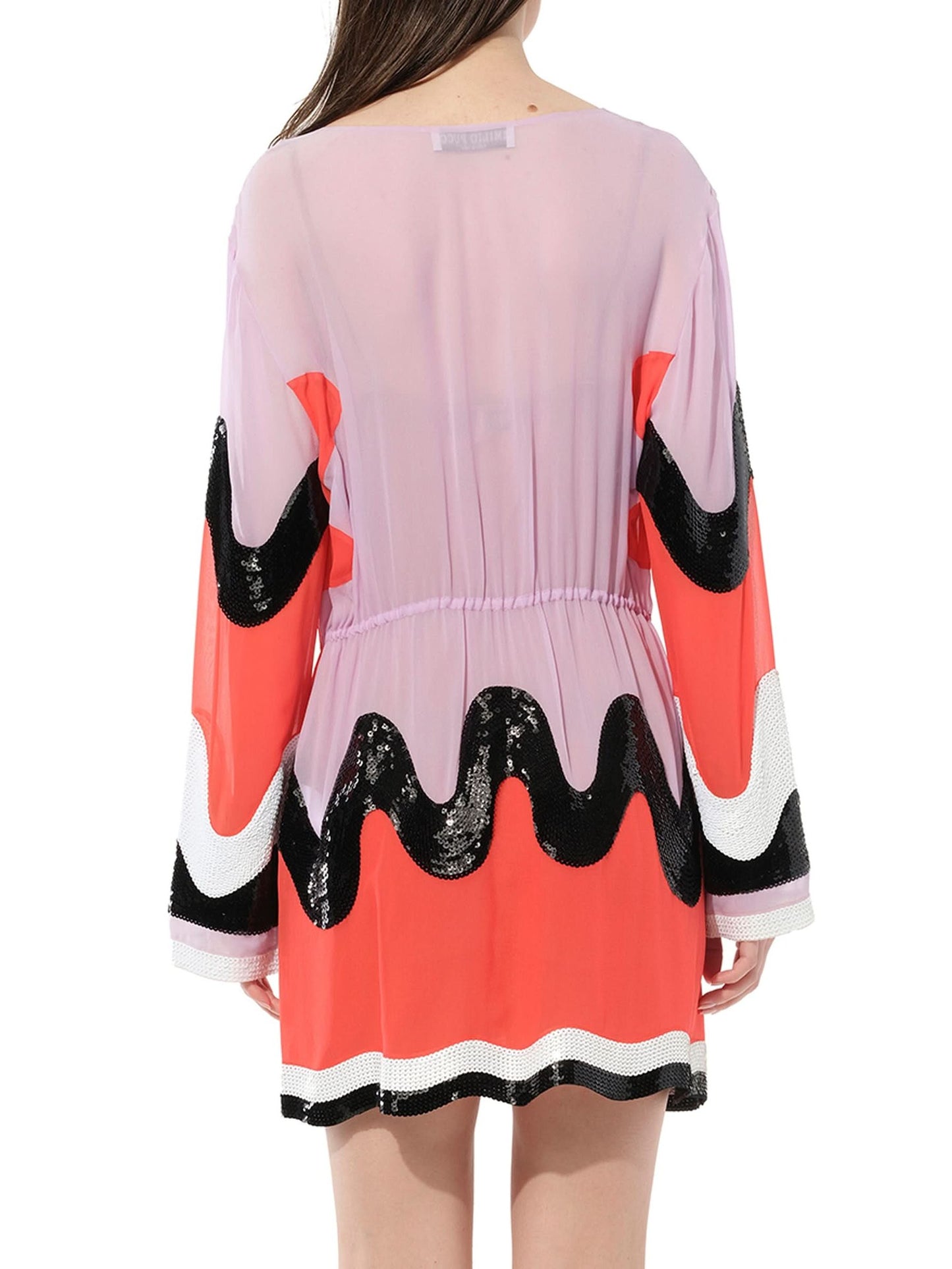 Belted Dress in Multicolor