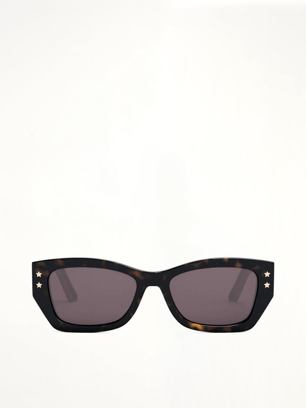 DiorPacific S2U 25D053 Rectangular Sunglasses in Tortoise