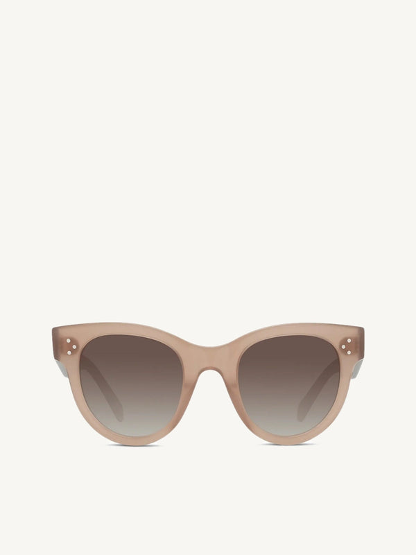 CL4003IN Sunglasses with Gradient Brown Lens in Light Brown